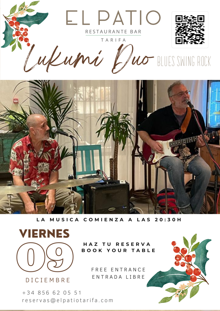 Cena con Blues en directo | 09 de Diciembre