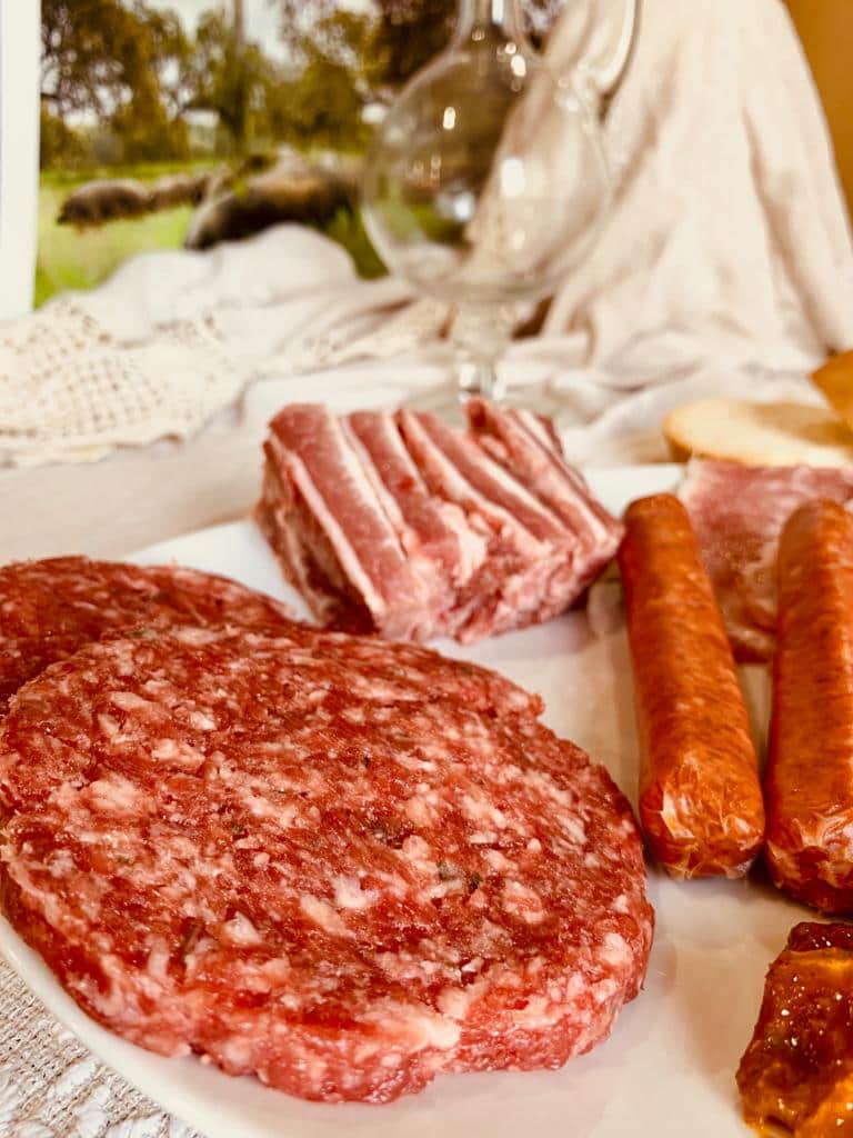 Hamburguesa de carrillera de cerdo ibérico