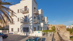 Fachada Apartamentos la Residencia, Tarifa