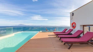 Ventaja de un apartamento con piscina en Tarifa